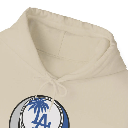 Grateful Dead - Los Angeles Dodgers Grateful Dead Unisex Heavy Blend Hoodie - StealieShop